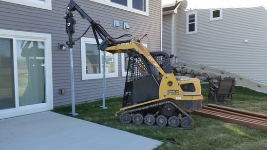 Why Helical Pier Footings Are the Gold Standard for Deck & Porch Foundations